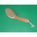 Pental BB-001 Dry Wet Body Scrub Brush Set Wood Bath Body Brush for body Cleansing